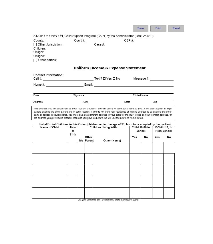 Income and Expense Ledger 36