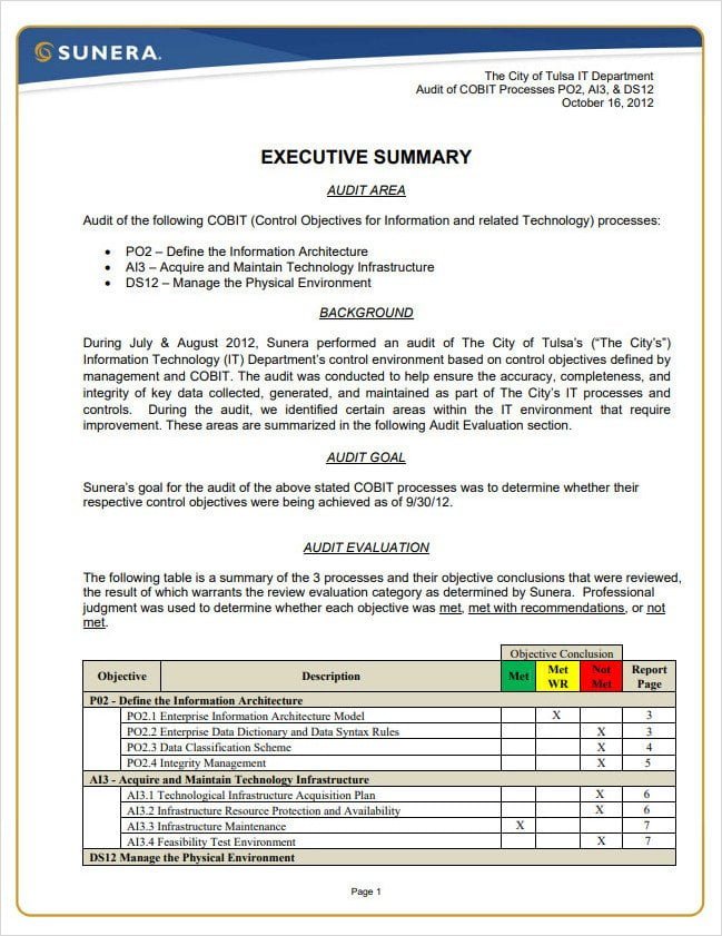 Information Technology Risk Assessment Template