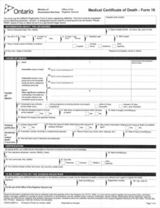 Printable Medical Certificate Template