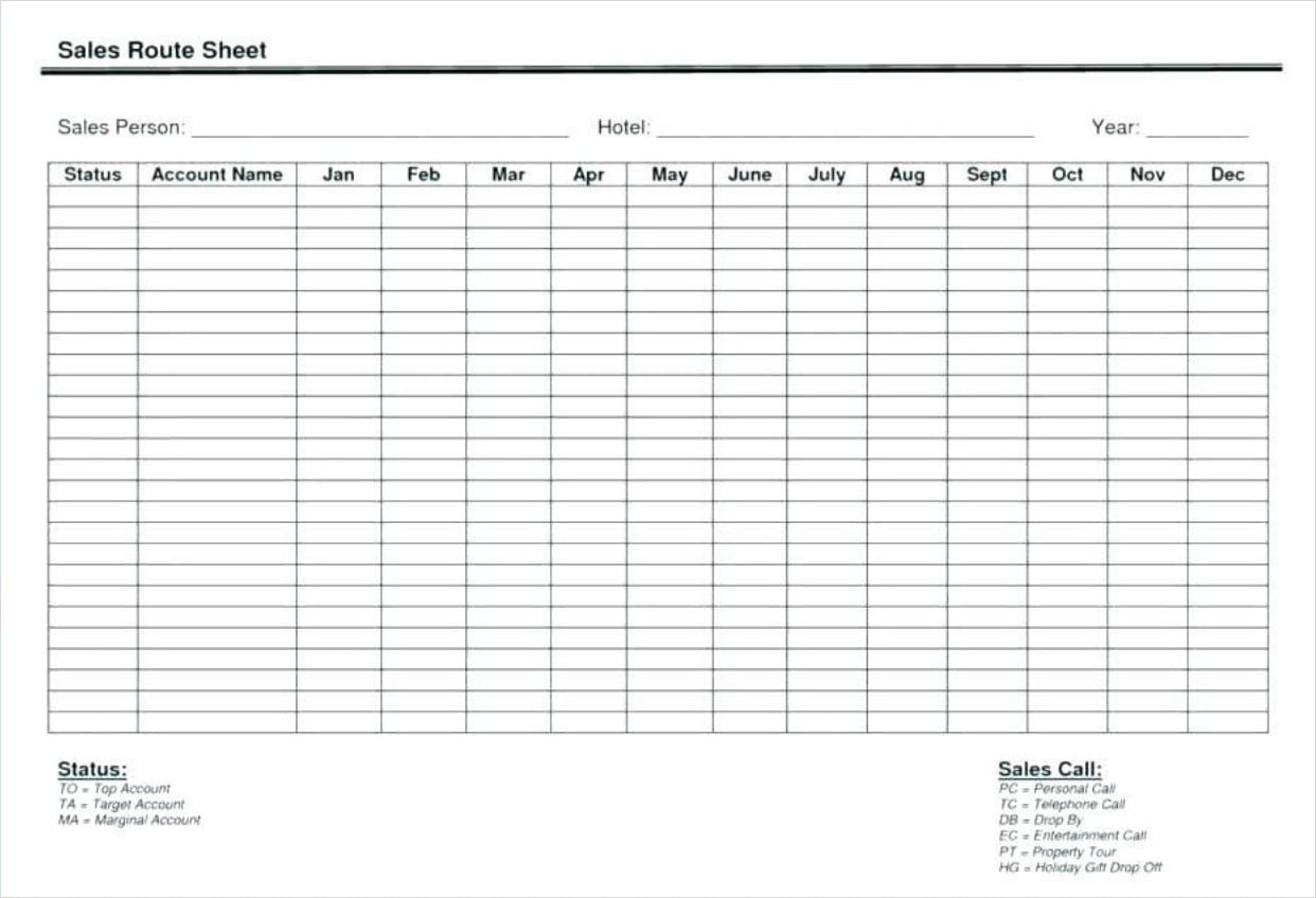 Sample Sales Call Report Template