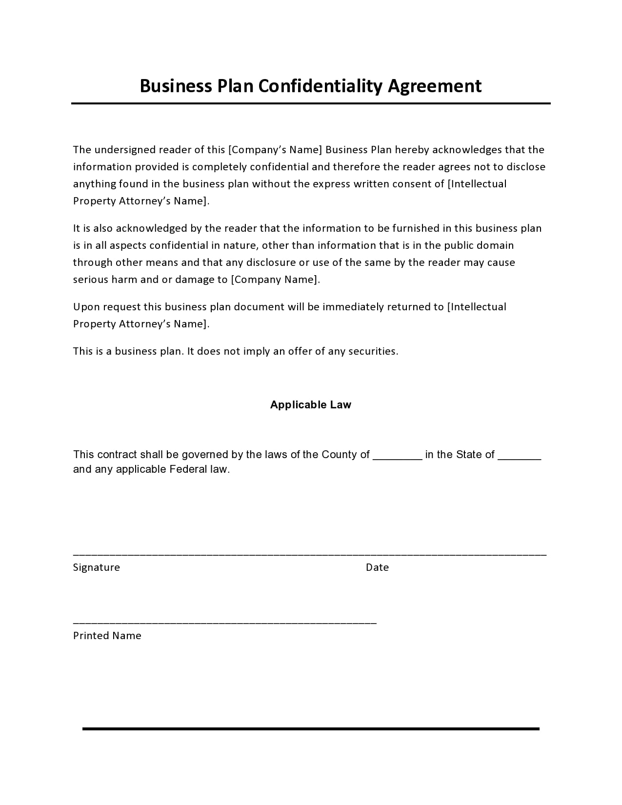 Sample of Staff Confidentiality Agreement Template