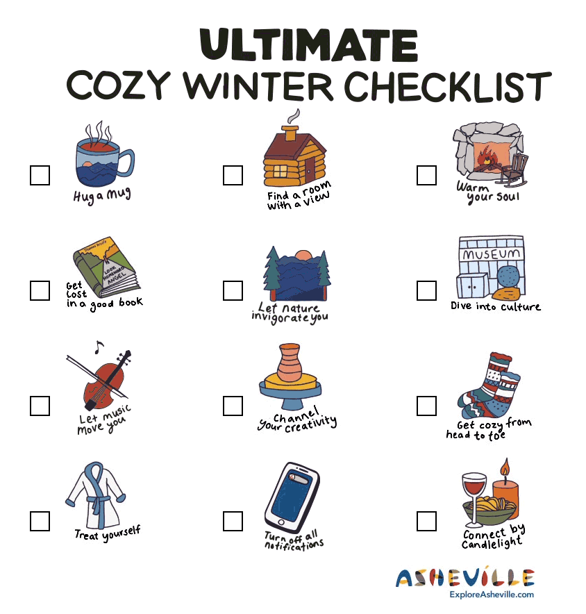 Start Of The Winter Family Checklist Template Sample