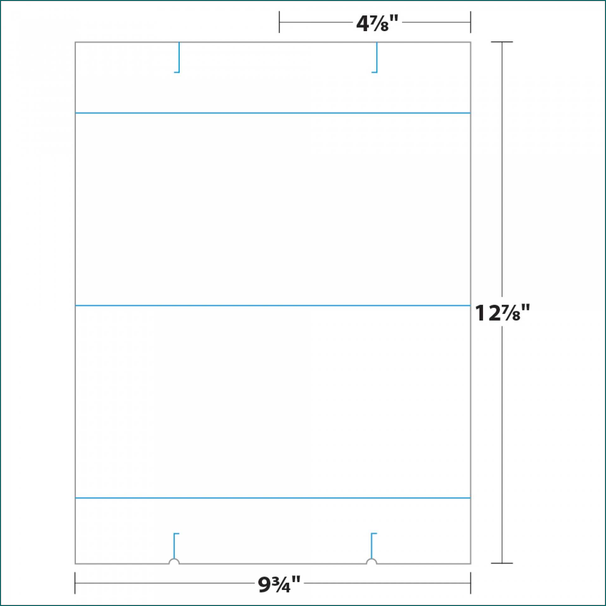 Tent Card Template Sample