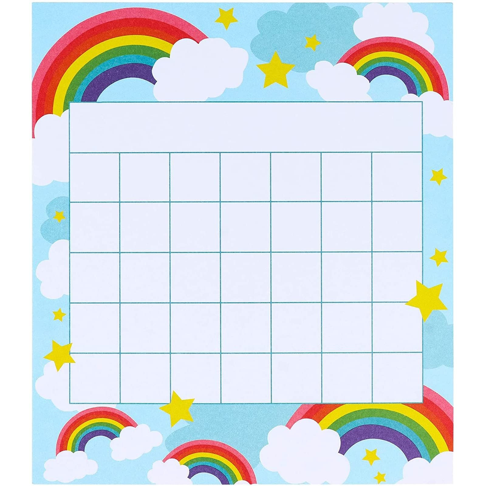 sample sticker chart template