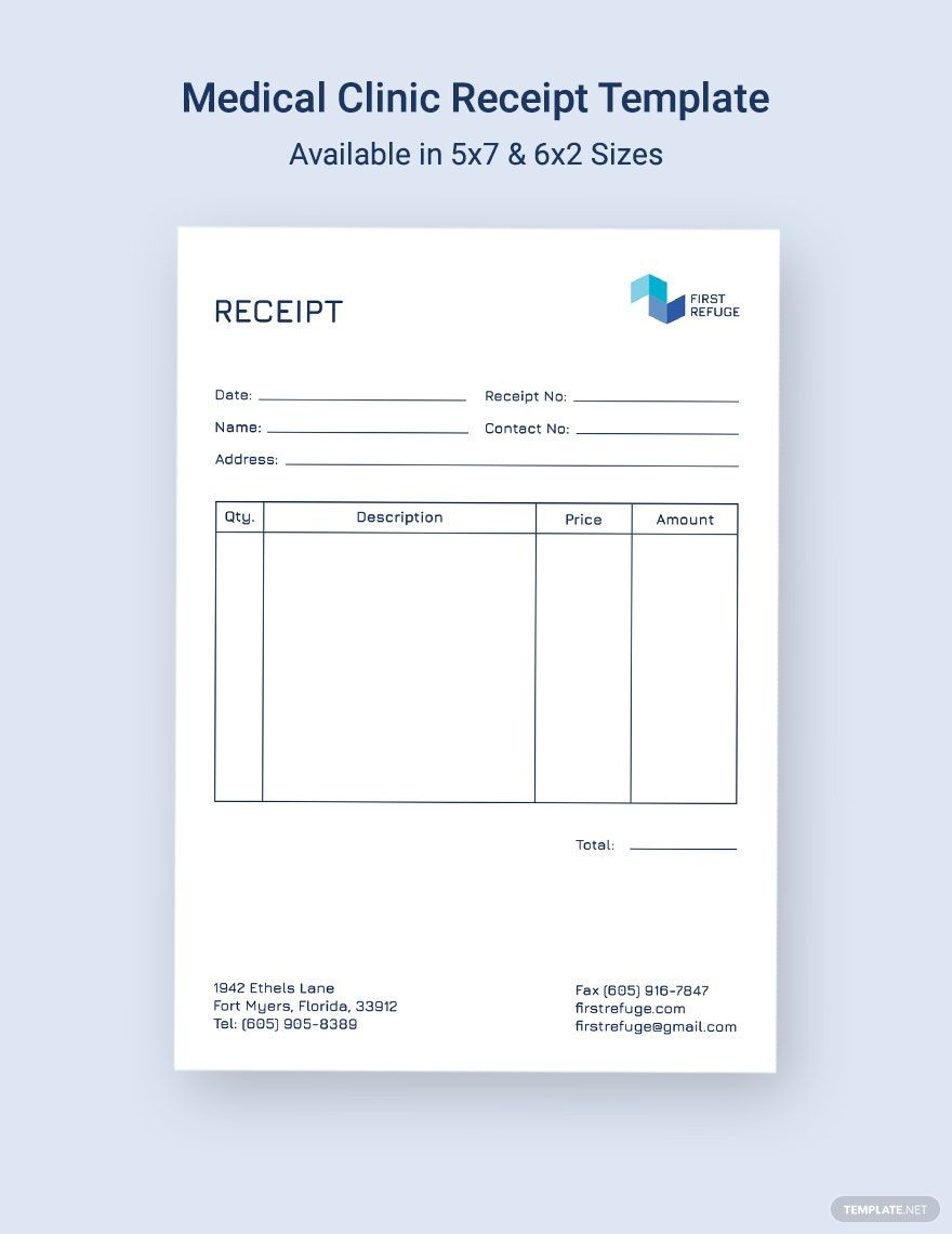 sample bill receipt template