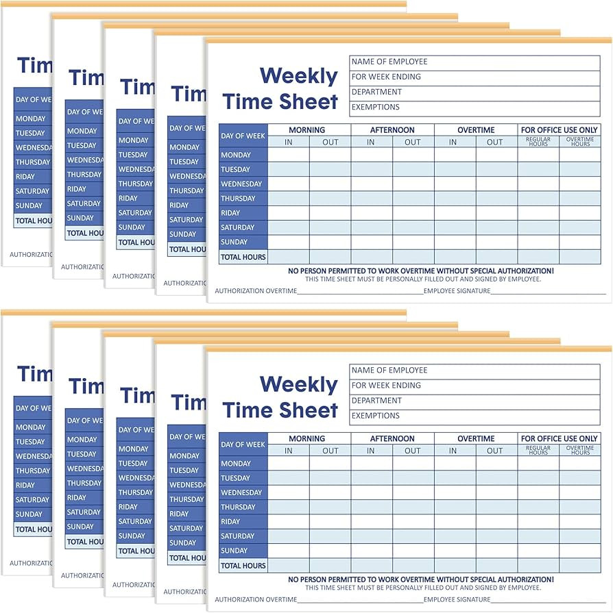 sample business timesheet template