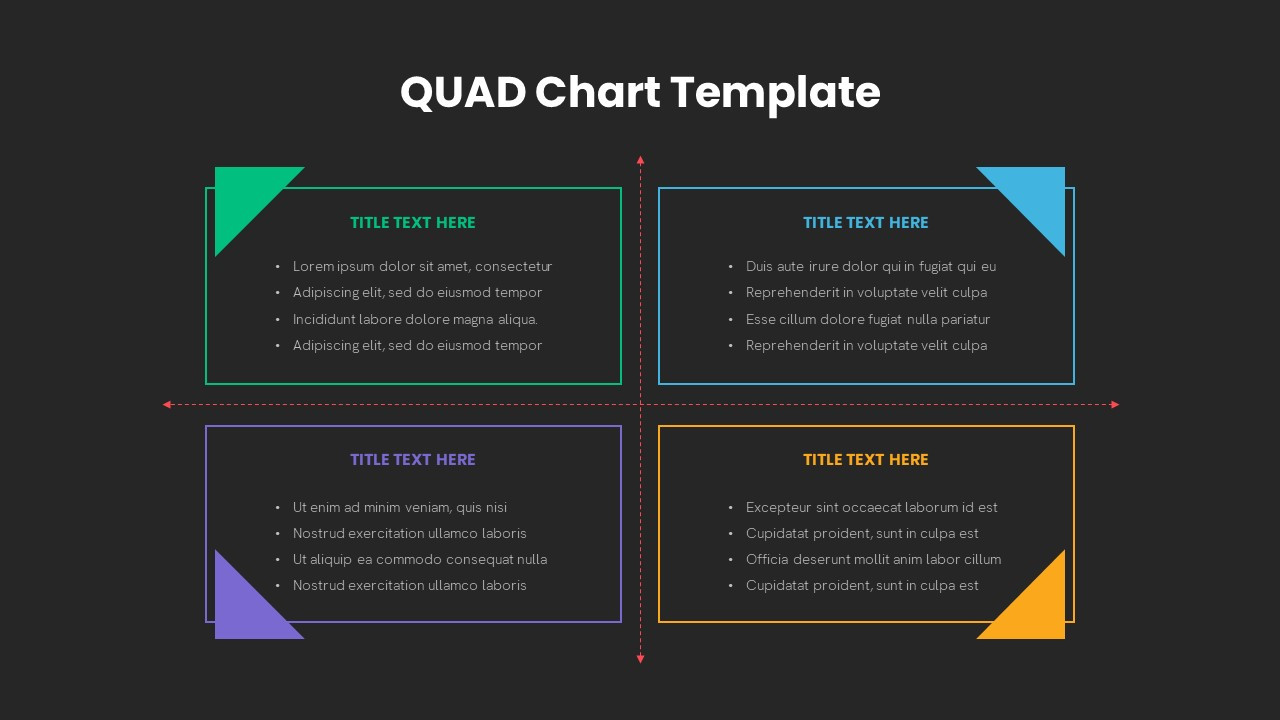 sample quad chart template