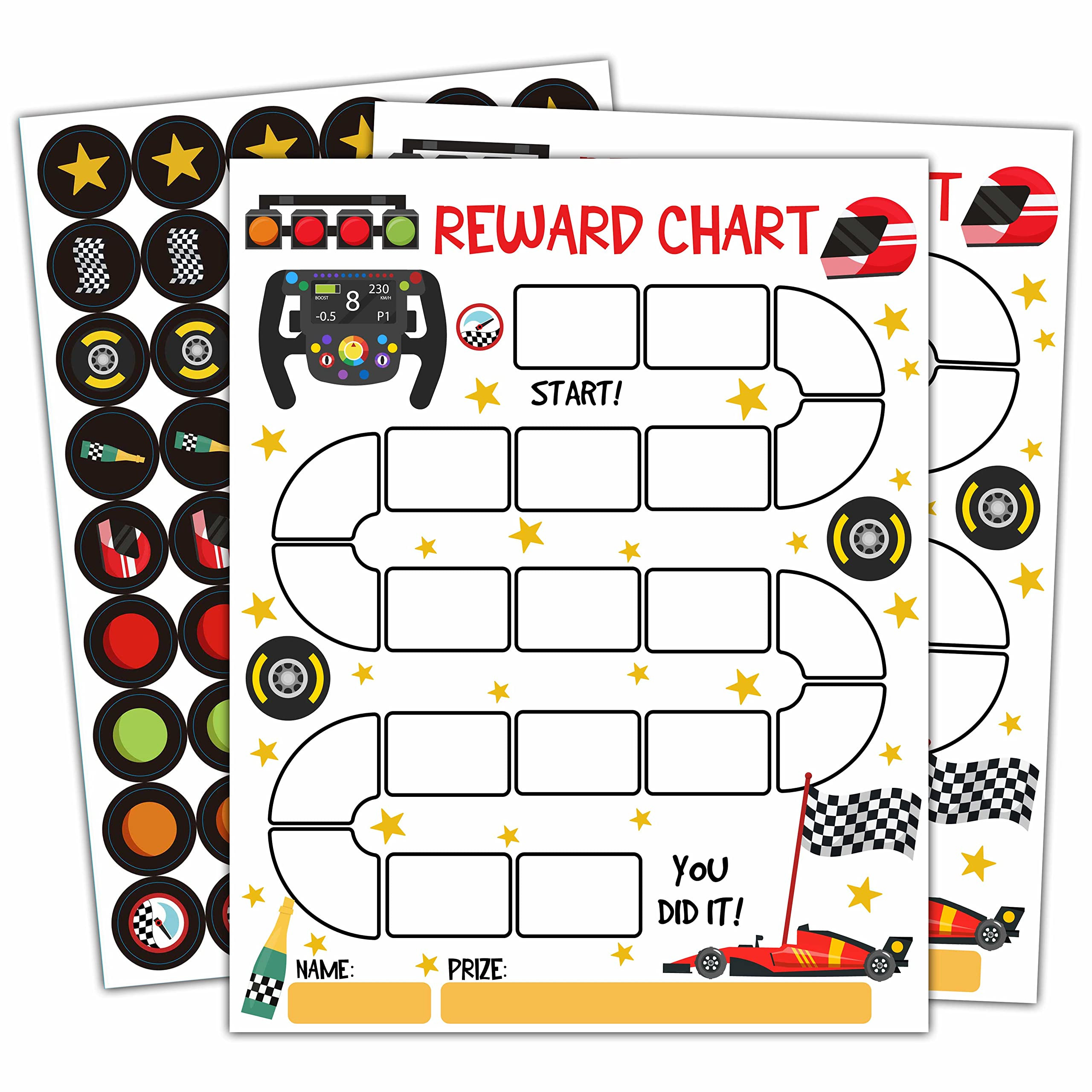 sample sticker chart template