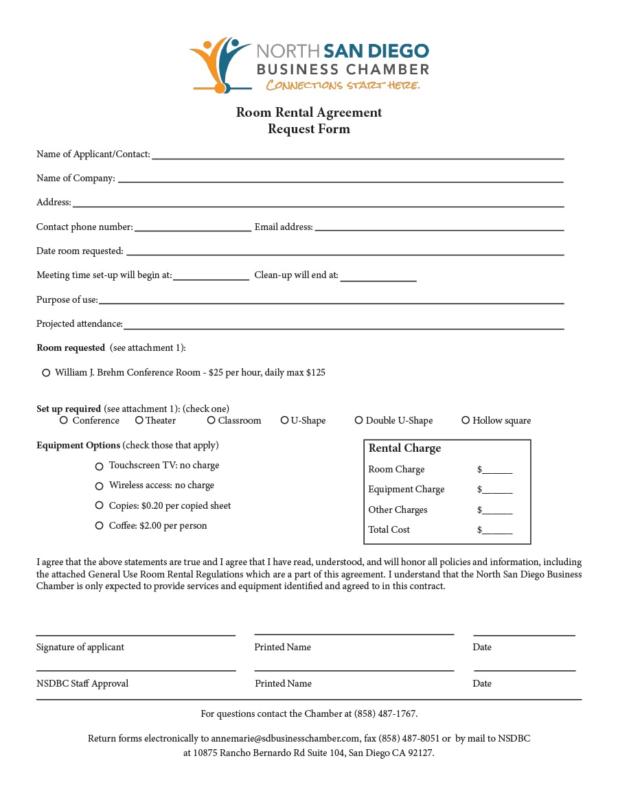 room rental agreement 12