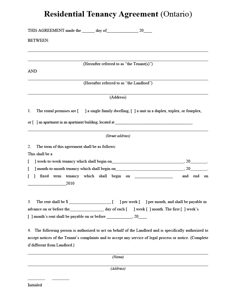 room rental agreement 29