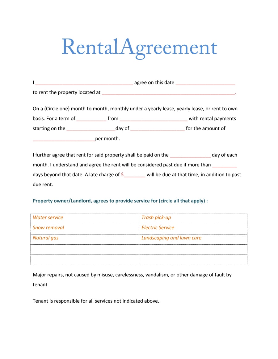 room rental agreement 31