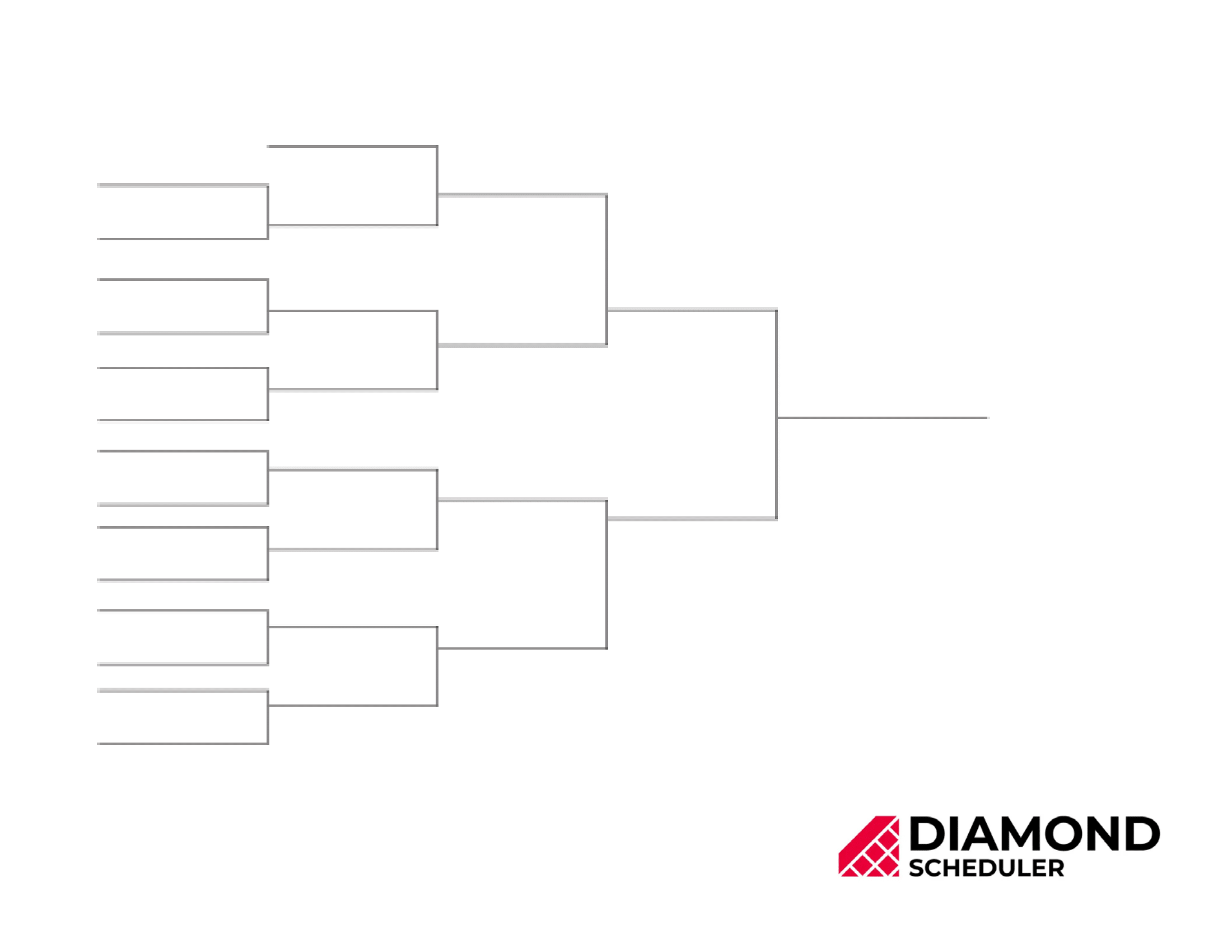 sample tournament chart template