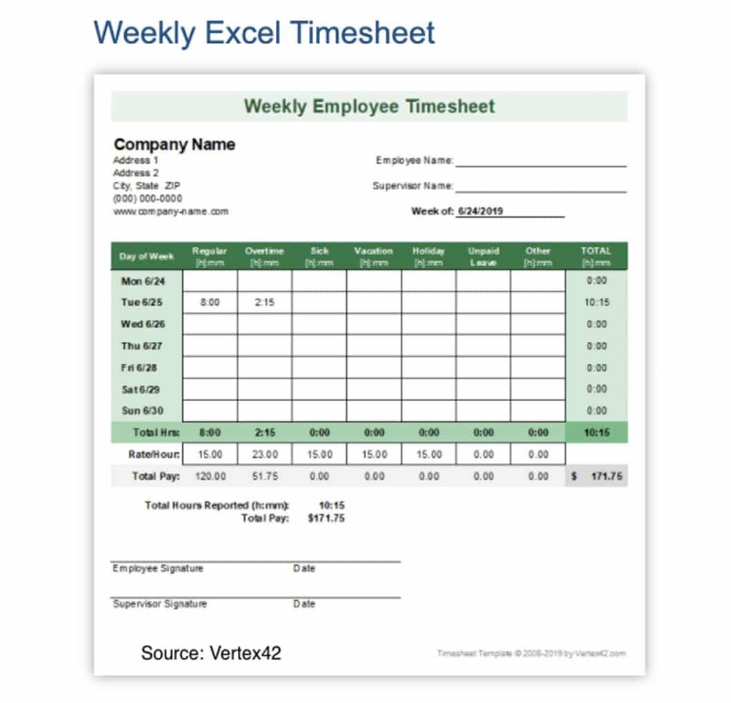 sample timesheet for contractors template