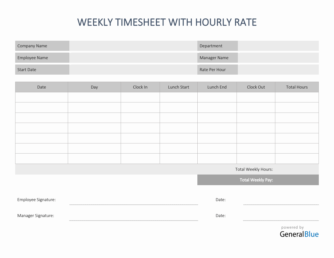 sample employee hourly timesheet template